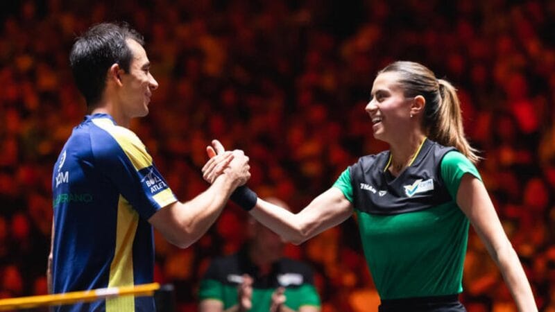 Dupla Brasileira ‘Calderashi’ Faz História em Final Inédita no WTT Smash de Singapura