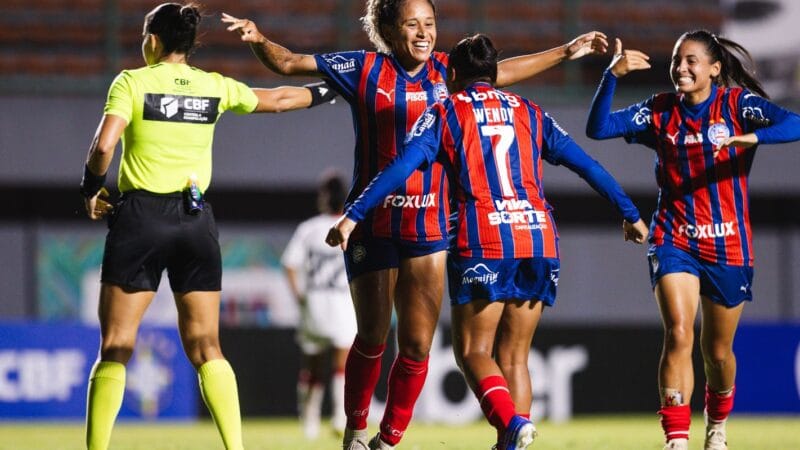 Bahia conquista primeira vitória no Brasileiro Feminino ao derrotar o Vitória