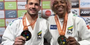 Rafaela Silva e Daniel Cargnin Brilham no Grand Prix de Judô da Áustria