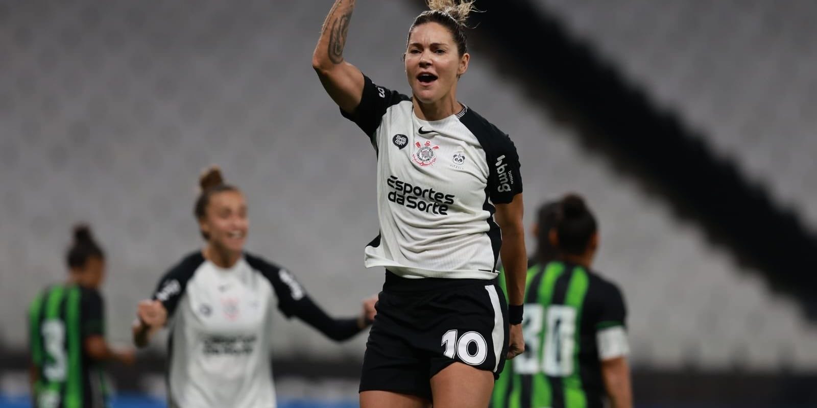 Corinthians Brilha e Goleia América-MG na Série A1 do Campeonato Brasileiro Feminino