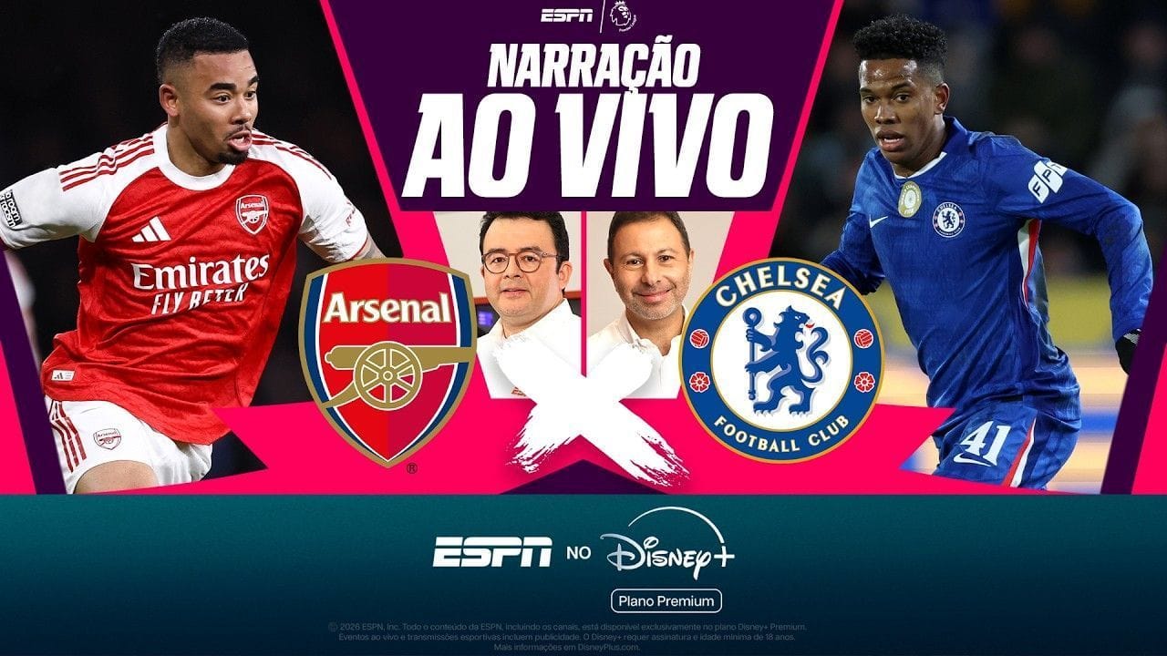 Arsenal e Chelsea: Acompanhe o Clássico Londrino em Tempo Real