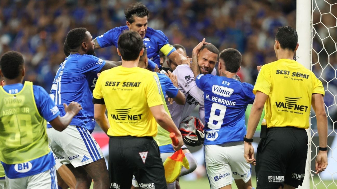Conflito em Campo: A Briga entre Cruzeiro e Atlético-MG na Final do Mineiro