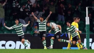 Sporting realiza virada impressionante e avança às quartas de final da Champions League