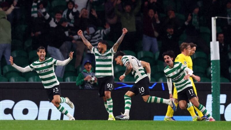 Sporting realiza virada impressionante e avança às quartas de final da Champions League