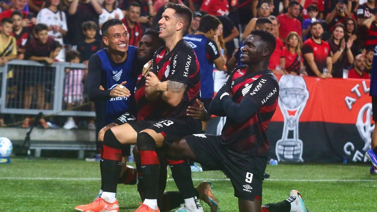 Athletico-PR Domina o Botafogo e Consolida Vice-Liderança no Brasileirão