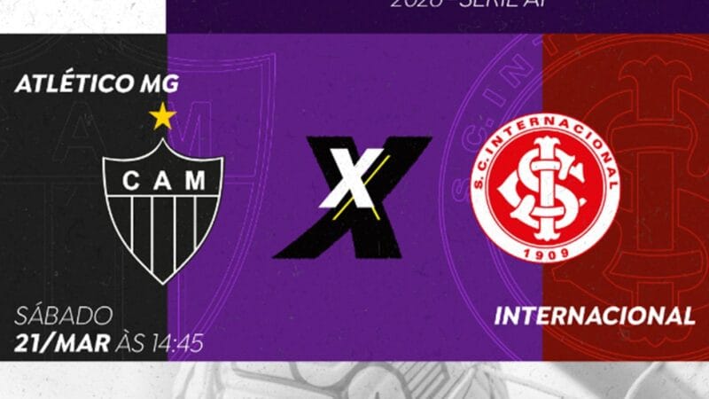 Transmissão do Clássico Atlético-MG x Internacional no Brasileirão Feminino