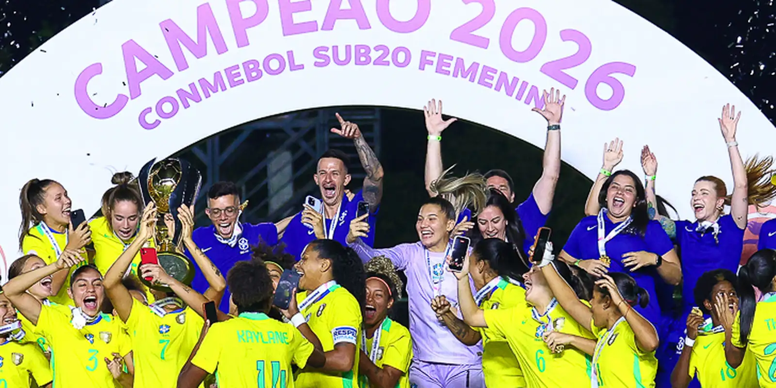 Brasil Conquista Campeonato Sul-Americano Sub-20 Feminino