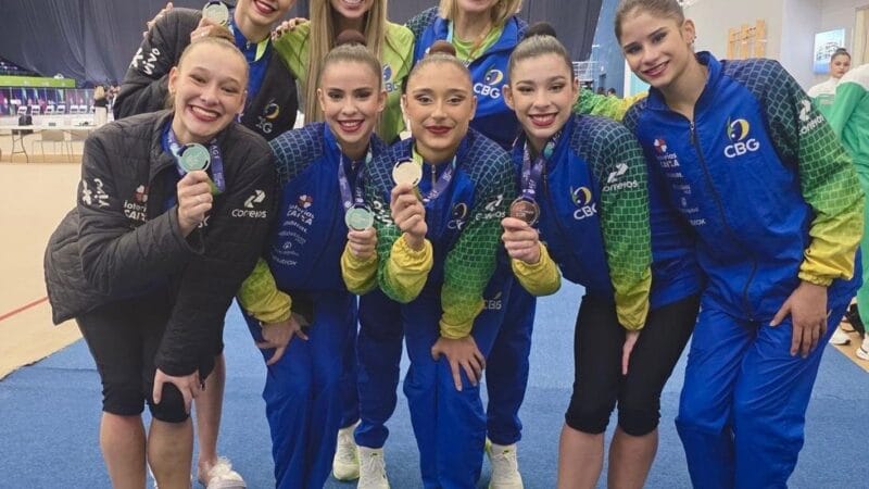 Brasil Conquista Prata em Nova Série de Ginástica Rítmica na Copa do Mundo