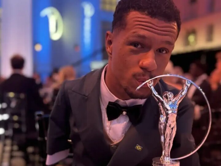 Gabriel Araújo é homenageado com o Laureus, a premiação máxima do esporte global