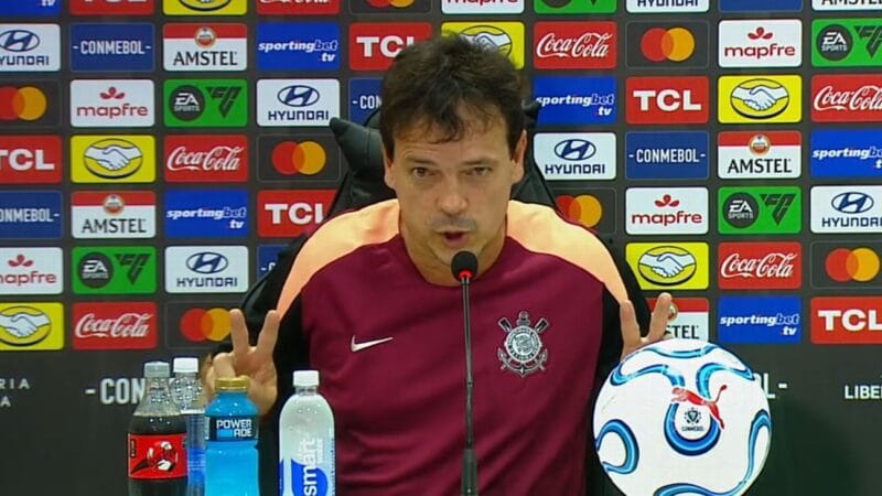 Diniz Encoraja Torcida do Corinthians a Sonhar com a Libertadores e Analisa Dérbi Como uma Decisão