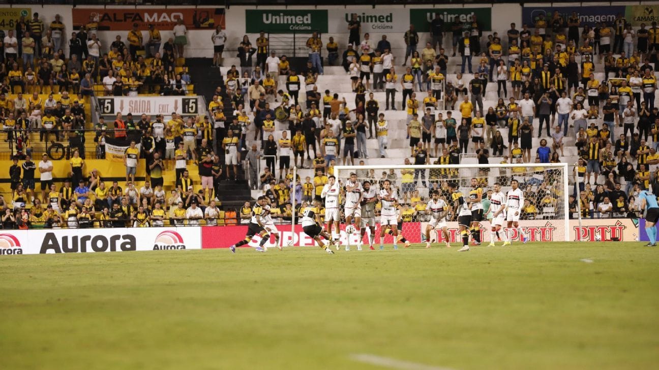 Criciúma Conquista Vitória Dramática com Gol Impressionante de Otero