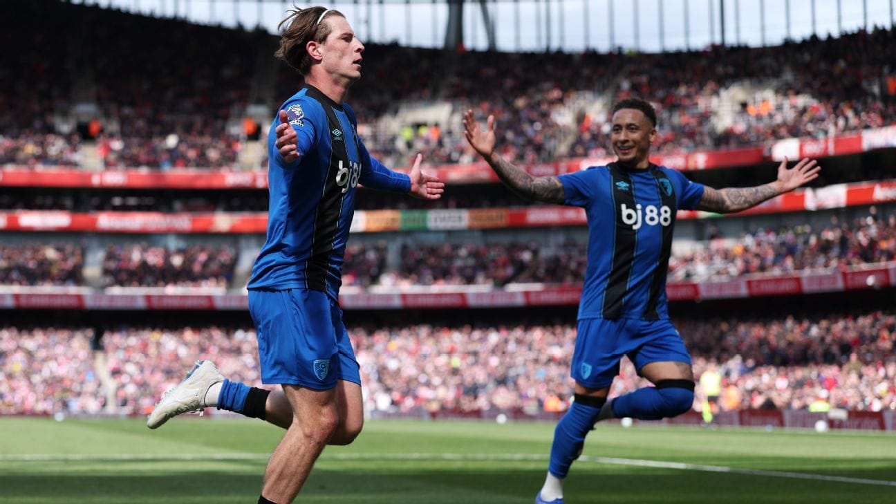 Arsenal é Derrotado em Casa pelo Bournemouth e Perde Vantagem na Liderança