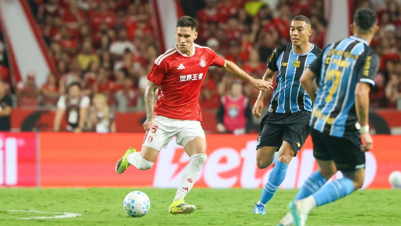 Empate Frustrante no GreNal 452: Inter e Grêmio Terminam em 0 a 0