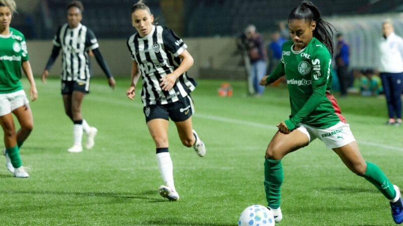 Palmeiras Brilha e Goleia Atlético-MG, Assumindo a Vice-Liderança no Brasileiro Feminino