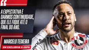 Futuro de Neymar no Santos: Declarações de Marcelo Teixeira