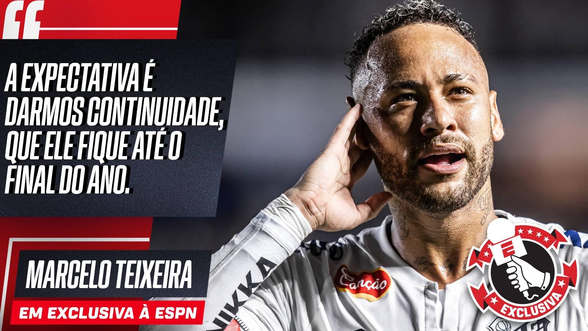 Futuro de Neymar no Santos: Declarações de Marcelo Teixeira