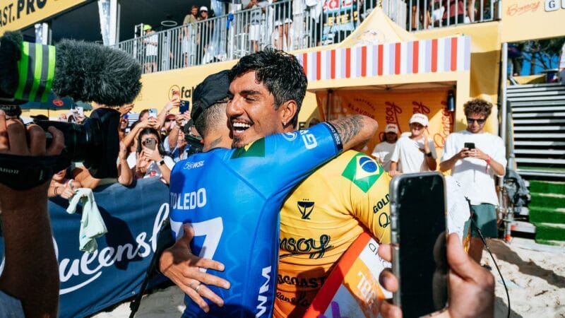Brasil brilha na etapa da WSL na Nova Zelândia com Medina, Filipinho e Alejo avançando