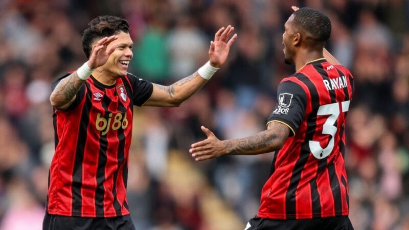 Rayan Brilha com Gol e Leva Bournemouth à Zona Europeia na Premier League
