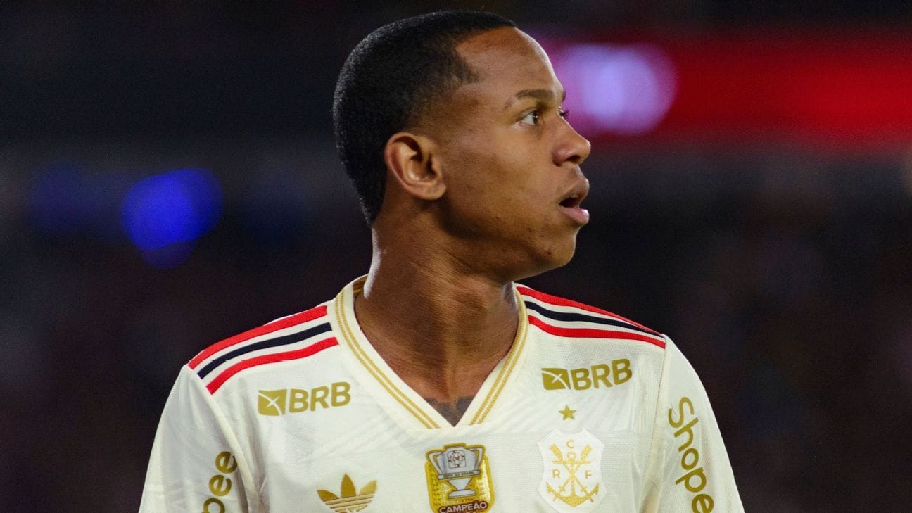 Wallace Yan fora da lista do Flamengo para o confronto na Libertadores
