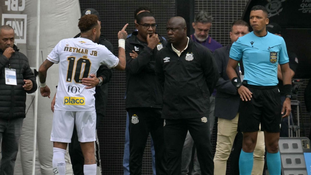 Neymar é Substituído Após Sentir Desconforto na Panturrilha Durante Jogo