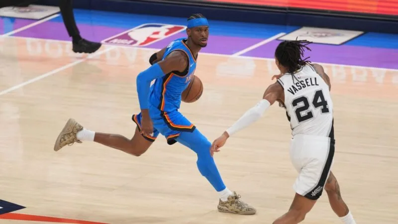 Thunder Supera Spurs em Jogo Empolgante e Destaca Gilgeous-Alexander
