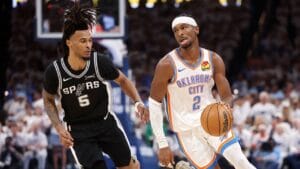 Shai Gilgeous-Alexander brilha e Thunder domina os Spurs