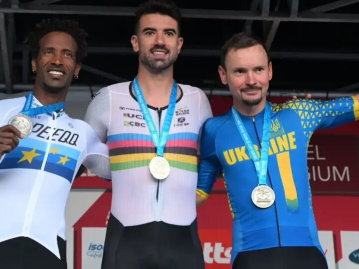 Lauro Chaman Conquista Ouro na Etapa da Copa do Mundo de Ciclismo em Gistel