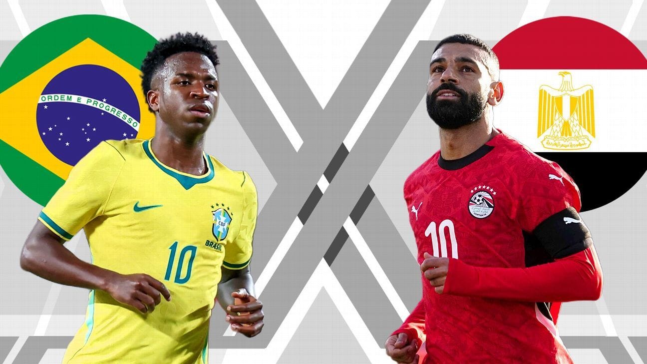 Brasil Enfrenta Egito em Amistoso: Último Teste Antes da Copa do Mundo