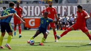 Colômbia Brilha com Arias e Conquista Vitória sobre a Jordânia