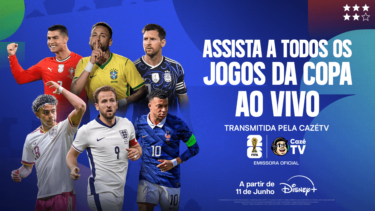 Disney+ Expande Acordo com CazéTV e Aumenta Oferta de Esportes ao Vivo