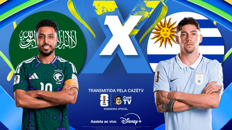 Arábia Saudita e Uruguai: Acompanhe o Confronto Ao Vivo