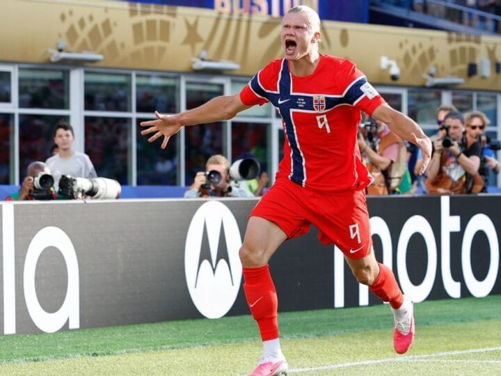 Haaland brilha e Noruega inicia Copa do Mundo com goleada sobre o Iraque