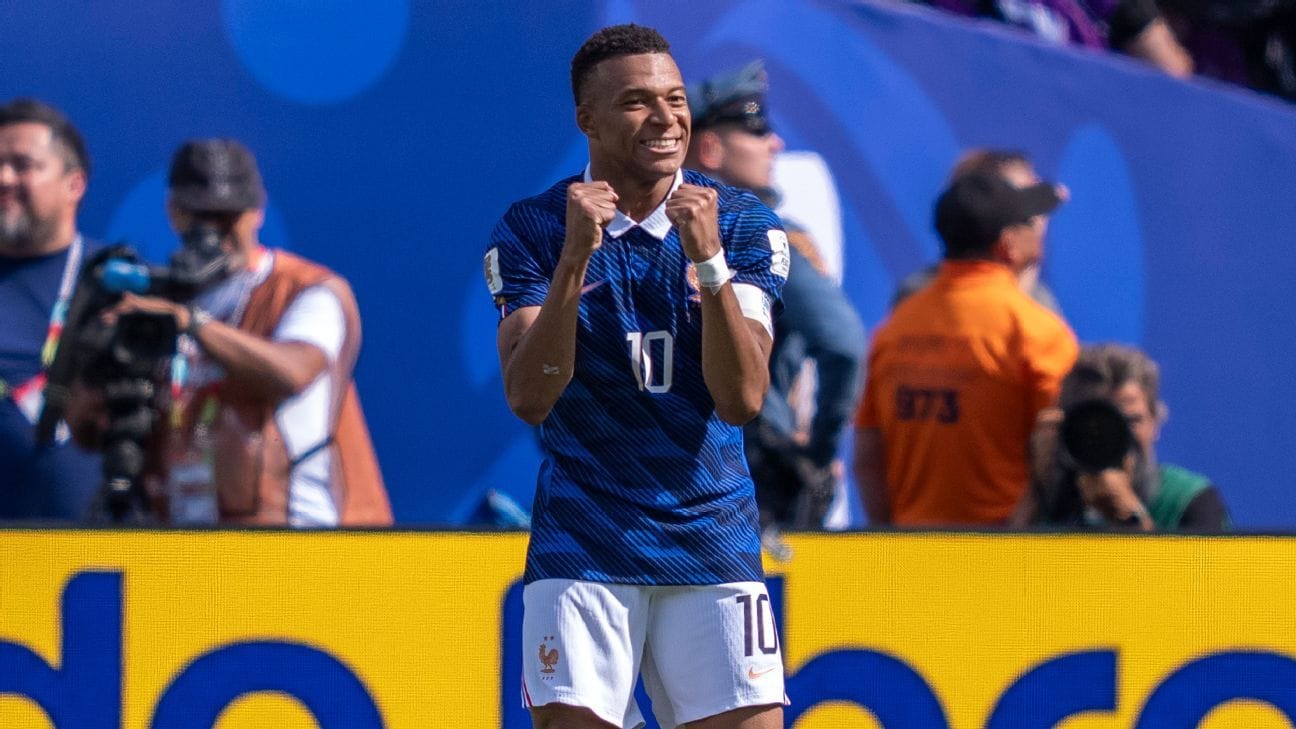 Mbappé brilha na estreia da França na Copa do Mundo e responde a polêmicas