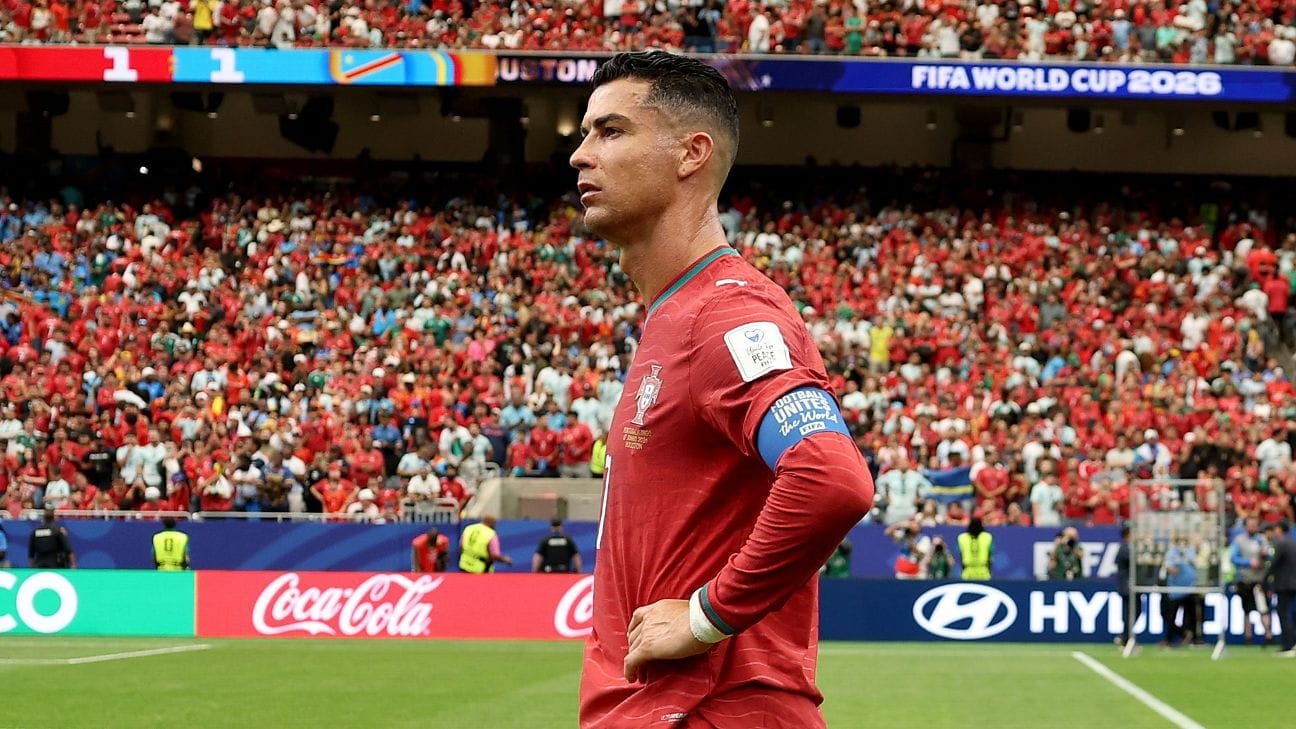 Cristiano Ronaldo Deixa o Campo em Silêncio Após Empate de Portugal na Copa
