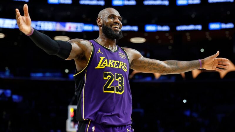 Lakers Prestam Homenagem a LeBron James com Carta de Despedida