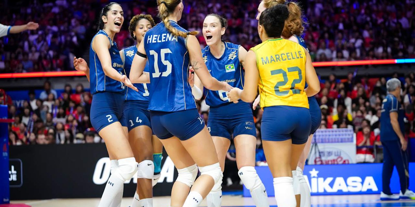 Brasil supera Japão na estreia da terceira semana da Liga das Nações