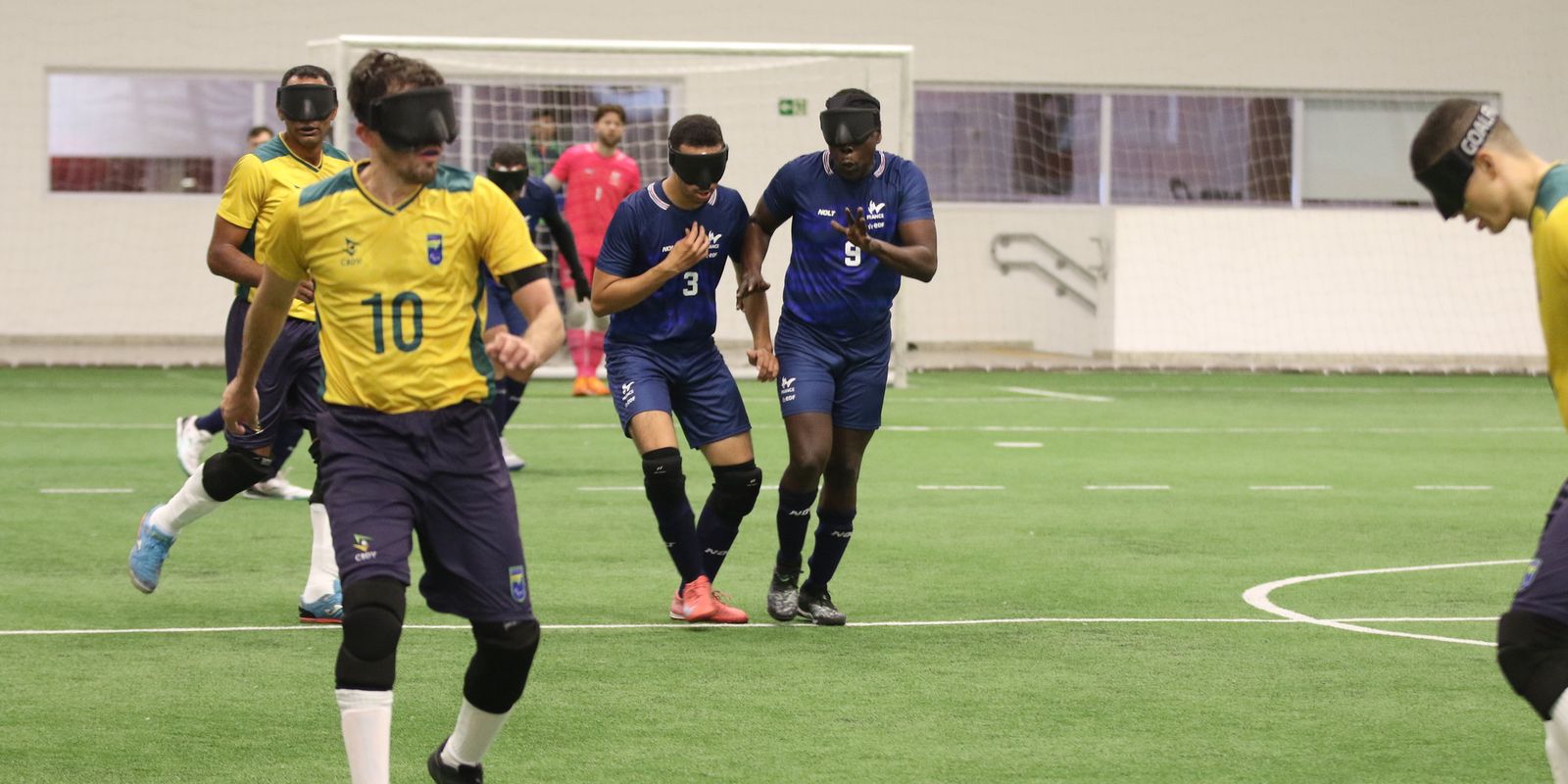 Brasil Inicia Competição de Futebol de Cegos nos Jogos Parasul-Americanos