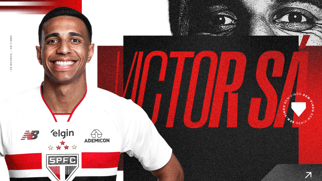 São Paulo FC formaliza a contratação do atacante Victor até 2029