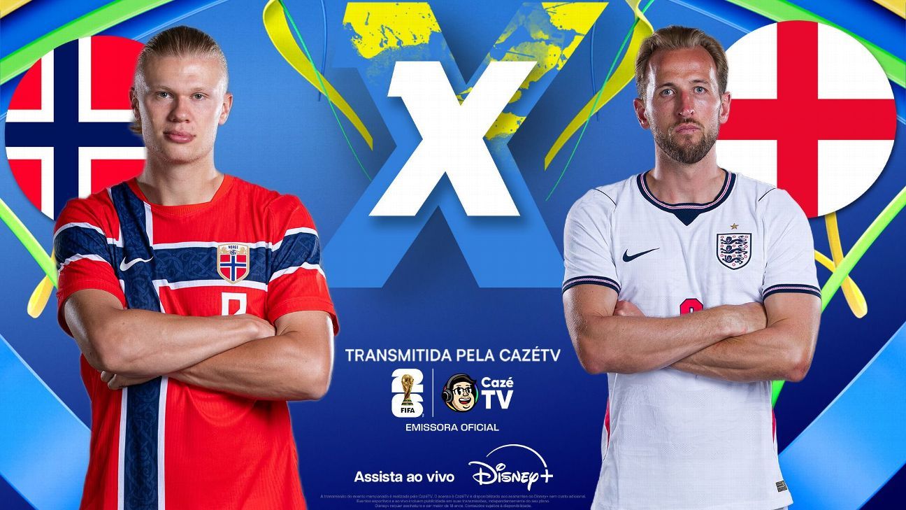 Noruega e Inglaterra se enfrentam em uma partida decisiva