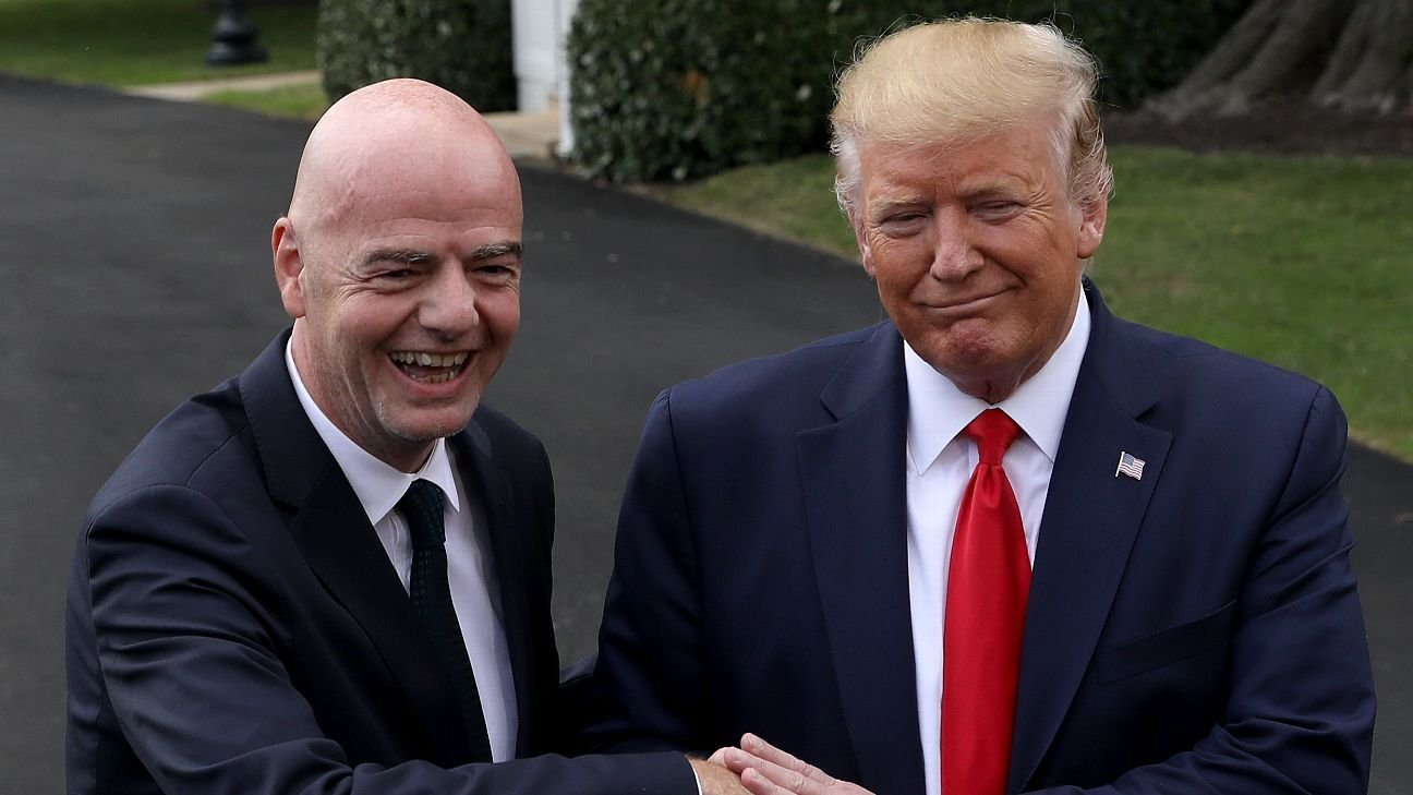 Donald Trump Apoia Gianni Infantino em Meio à Crise da FIFA